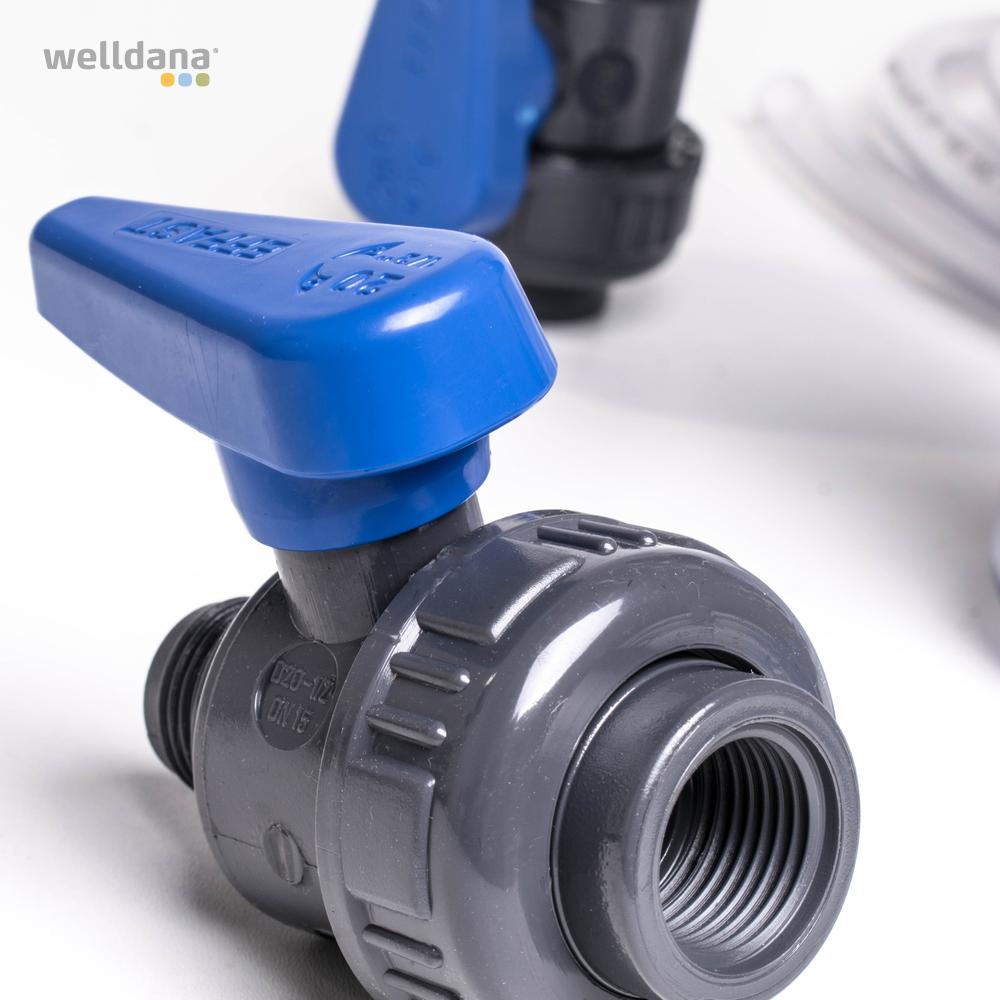Sensorhållare set för 1 sensor inkl. ventiler, slange og nipler - Image 3