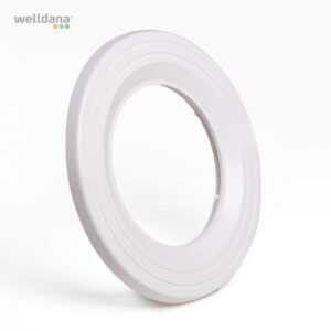 Fläns vit m. universalsats f.LED par 56 Seamaid