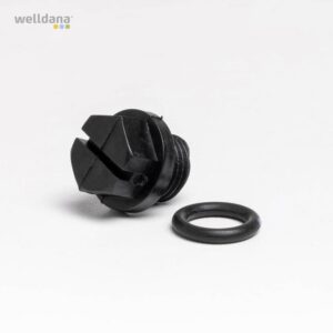 Drænskrue + pakning PowerFlo II/Starpump