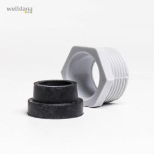 Kabel forskruning inkl. pakning for Lampehus Welldana poollampe---Før 2023