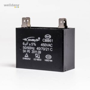 Fan Motor Capacitance For 9,5kw and 14kw units.