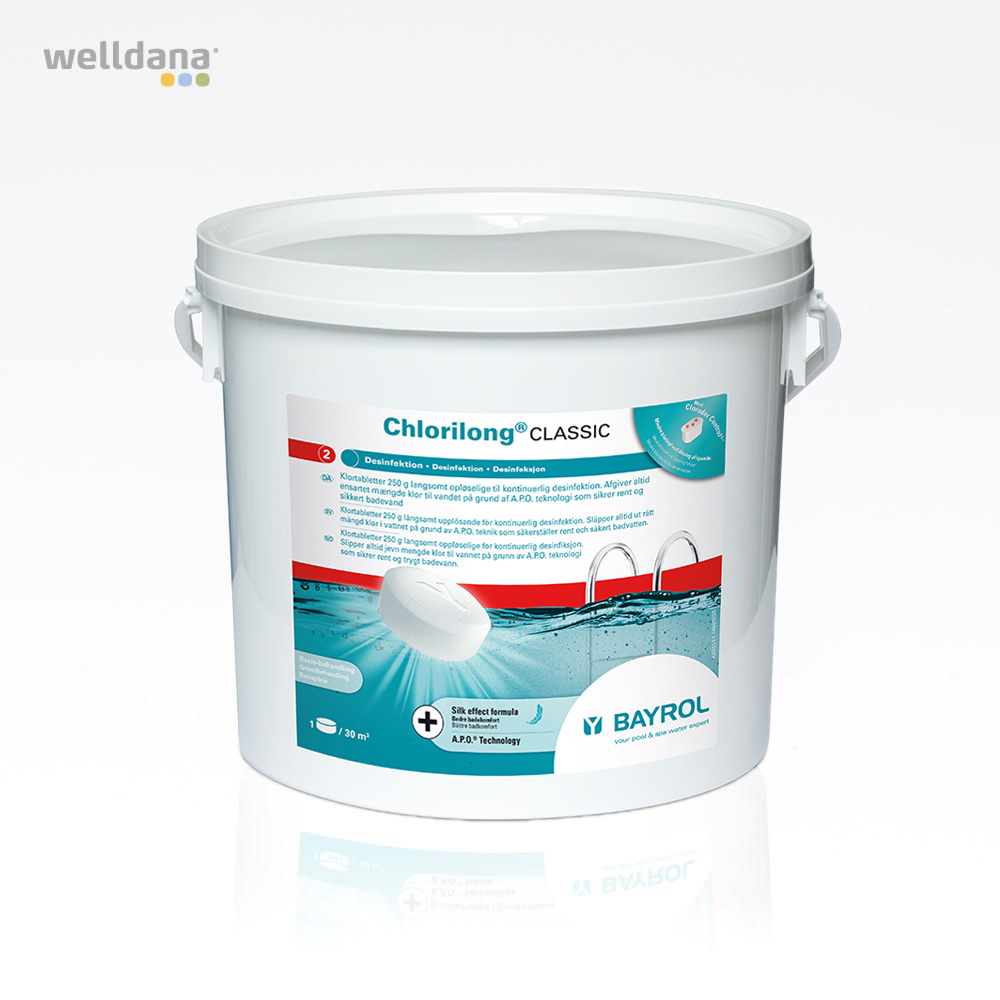 Chlorilong Classic Klortablet 250 gr. 5 kg