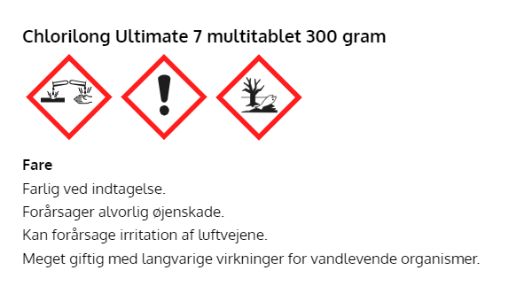 Chlorilong Ultimate 7 7 funktions multitablet 300 gr. 5,4 kg - Image 4
