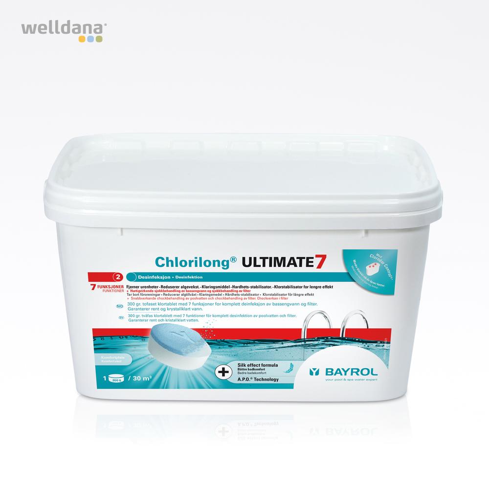 Chlorilong Ultimate 7 7 funktions multitablet 300 gr. 5,4 kg - Image 3