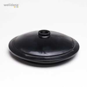 Black lid f. Welldana filter side mounted BW/Plastic