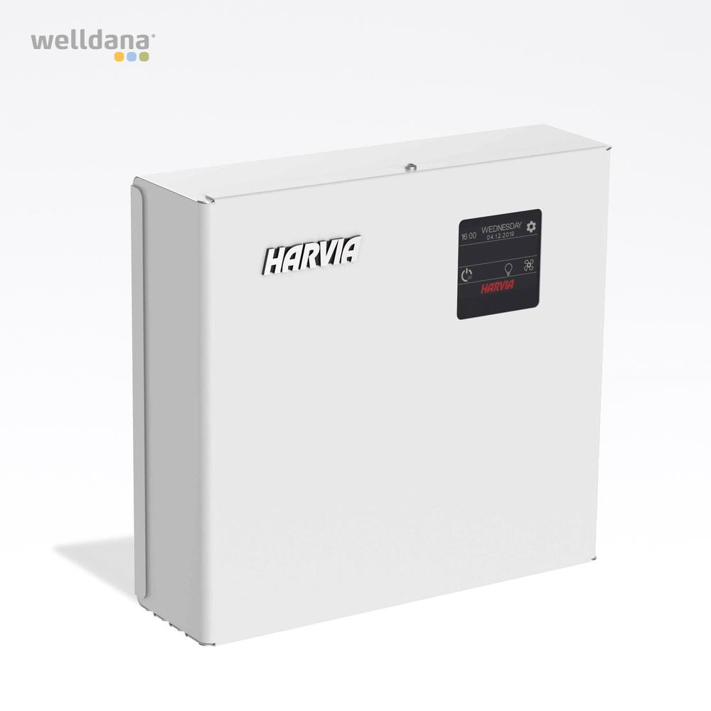 Styring Max 17 kw. Med touchpanel og uge ur