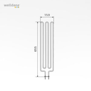 Heating Element 3000 W F. Fuge 9 kw Stove
