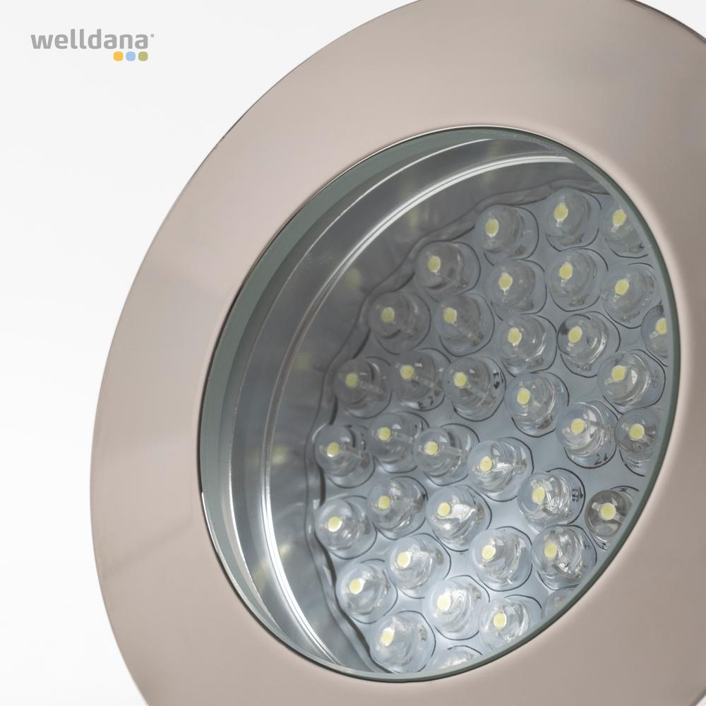 Spa Lys LED kold hvid Ø 83 mm inkl. strømforsyning - Image 3
