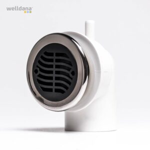 1,5" golvavlopp svart/SS Comfortana Pro II