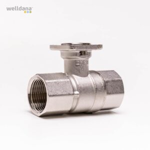 2 vejs kugle afsp. ventil DN 25 / 1" indv.gev f.Belimo motor 69-997032-1