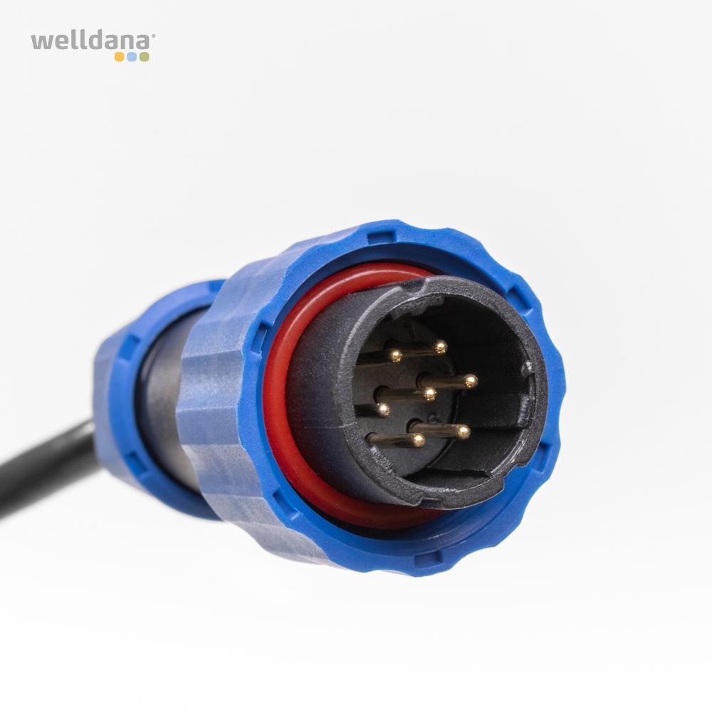 7 pollet stik m. 2,5 m ledning  InverPro pumpe - Image 2