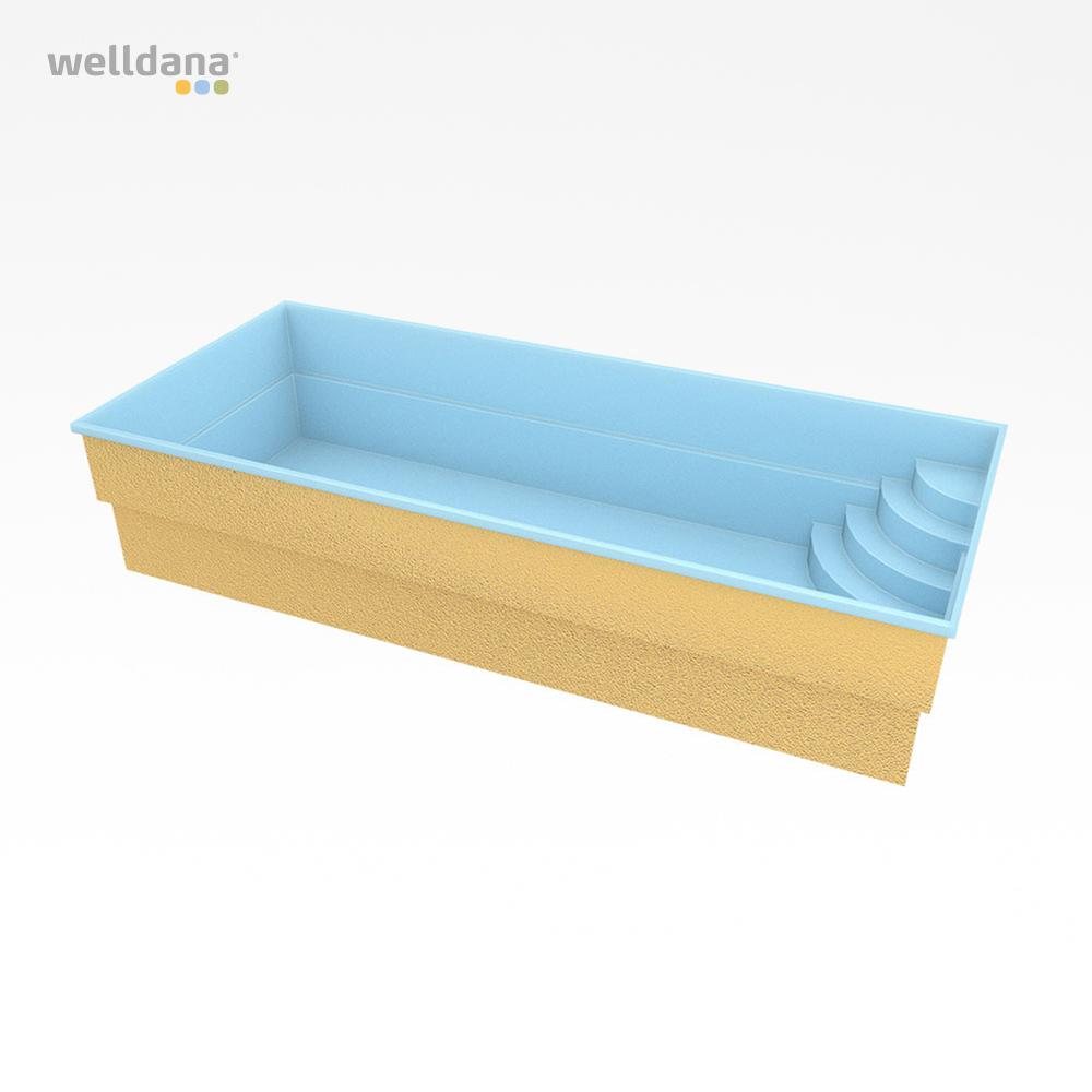 Fiberpool modell Rom 7 x 3,5 x 1,5 m - Image 2