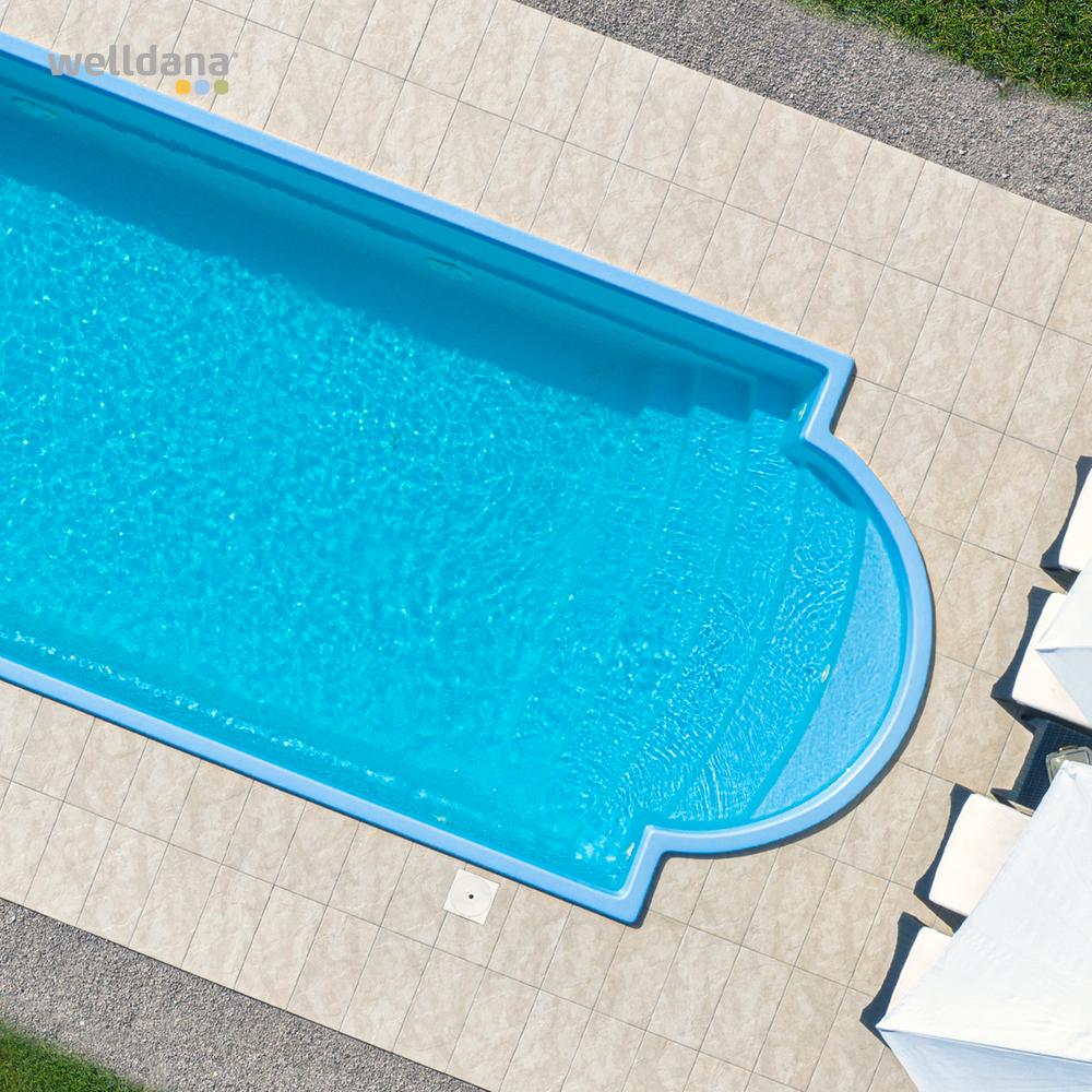 Fiberpool modell Dublin 7,05 x 3,2 x 1,55 m - Image 3