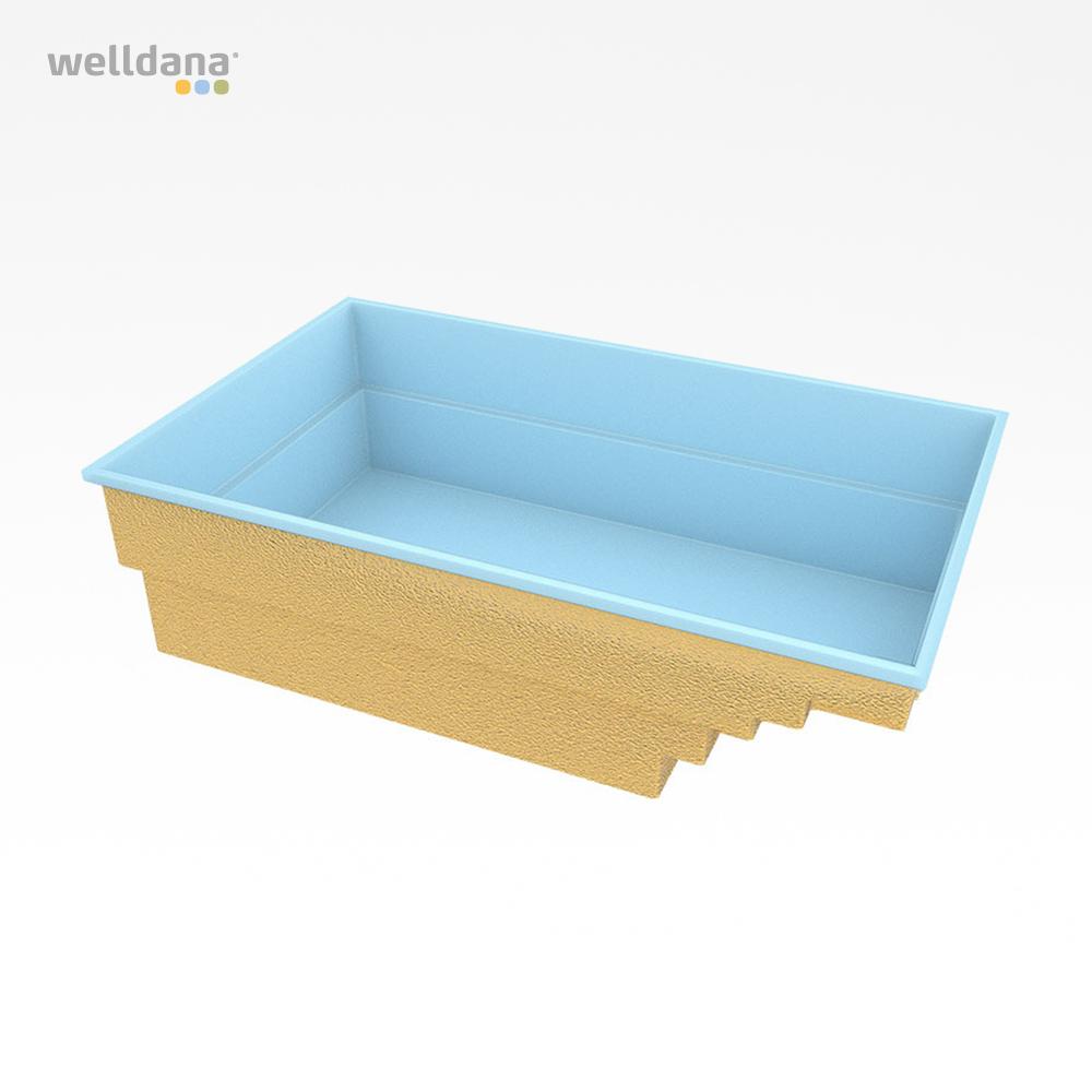 Fiberpool modell Athen 5 x 3 x 1,45 m - Image 2