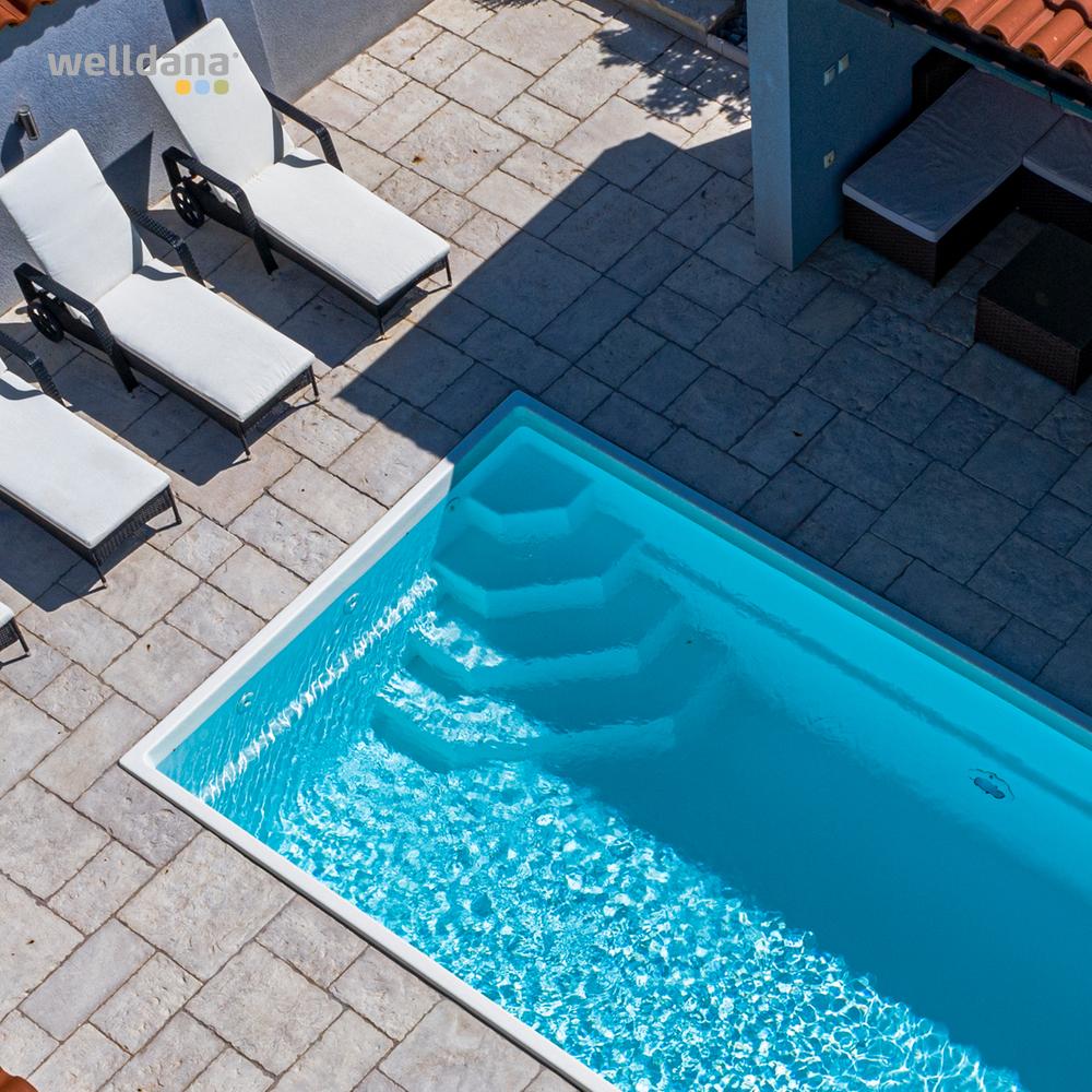 Fiberpool modell Athen 5 x 3 x 1,45 m - Image 3