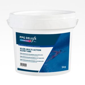 Multifunktion Klortablett 250 g /5kg PPG Deluxe - Rening /desinficering/flockning/stabilisering