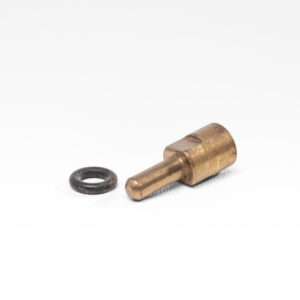 Messing connector til celle Ø4,5 mm incl. O-ring M5 gevind