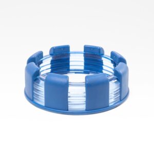 Låsring till gängad cell Modell blå/gummi